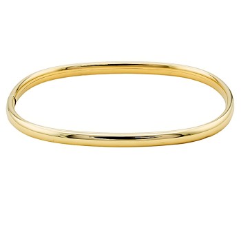 アクセサリー Rust MADE IN ENGLAND 2 Hall Mark Bangle Second hand 9ct Gold Hollow Unusual Bangle